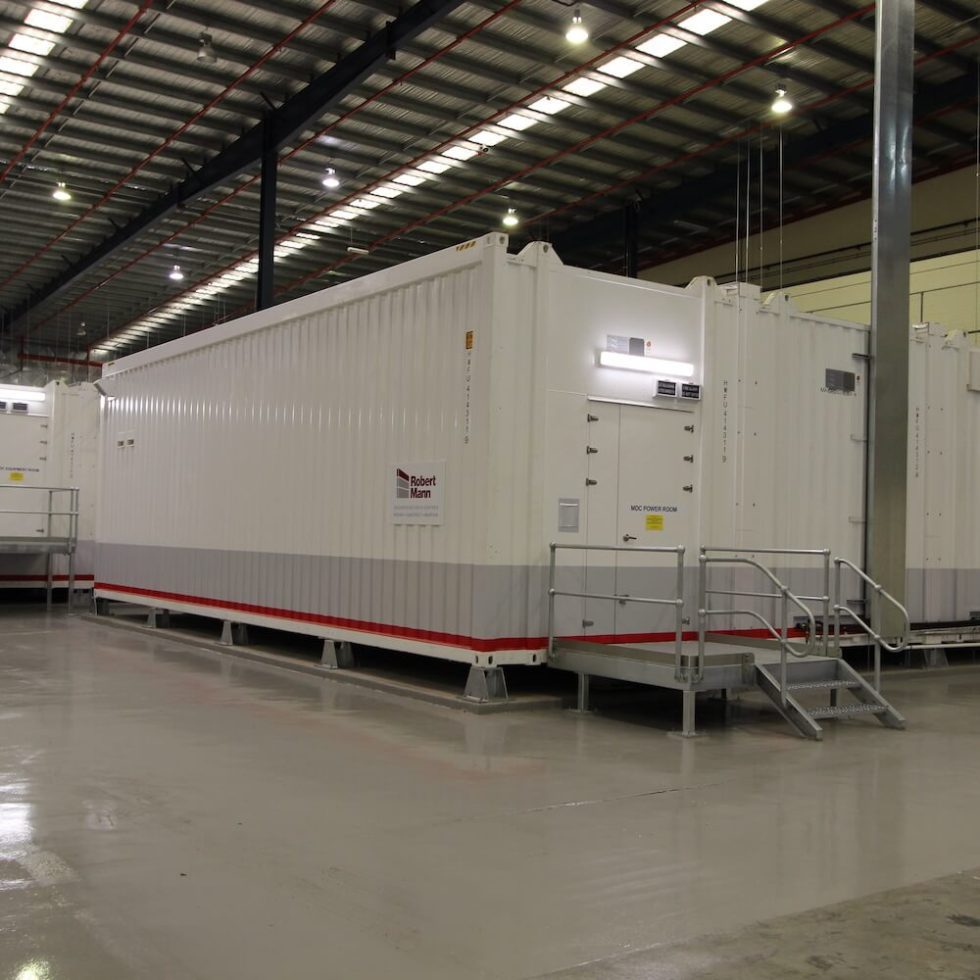 3 Modular Data Centres Simultaneously | Project